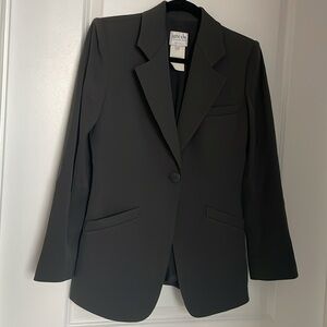 Authentic Armani Size 4/Small Gray Collezioni Blazer